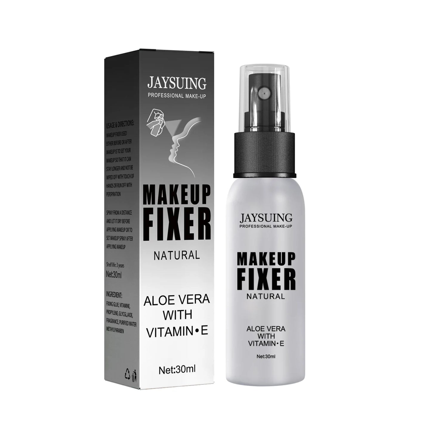 Makeup Fixing Spray Portable Makeup Oil Control Fast Film Forming Long Lasting Moisturize Natural Matte Quick Fixer Cosmetics