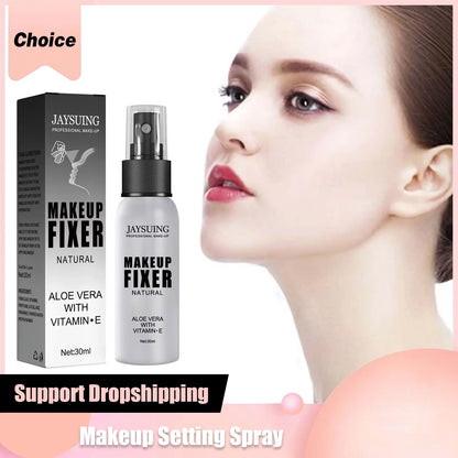 Makeup Fixing Spray Portable Makeup Oil Control Fast Film Forming Long Lasting Moisturize Natural Matte Quick Fixer Cosmetics